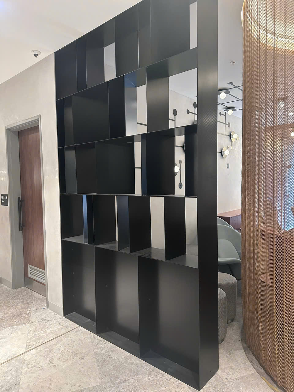Modern Metal Room Divider