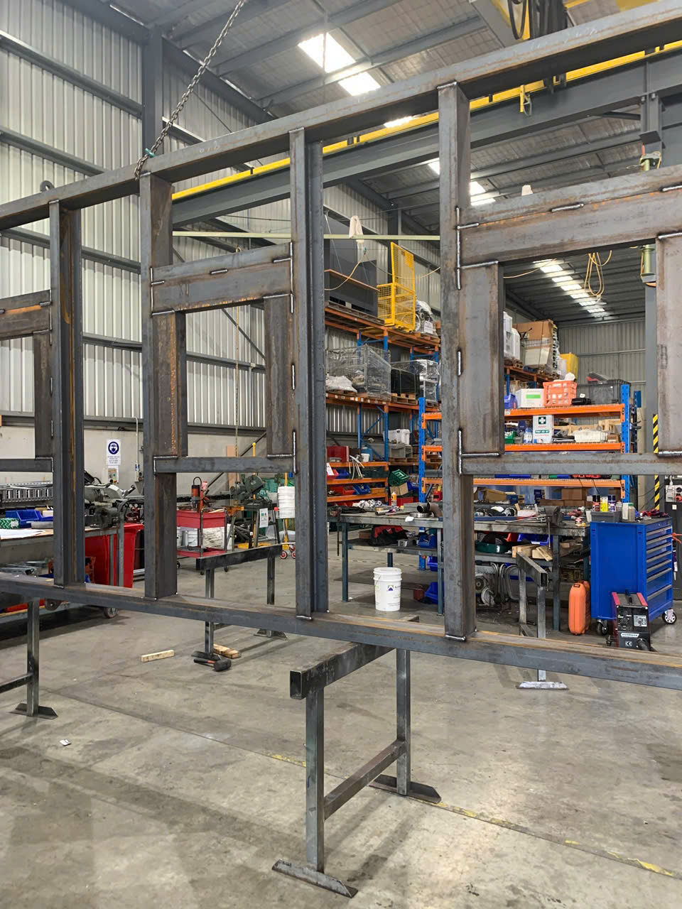 Welded Steel Frame Assembly